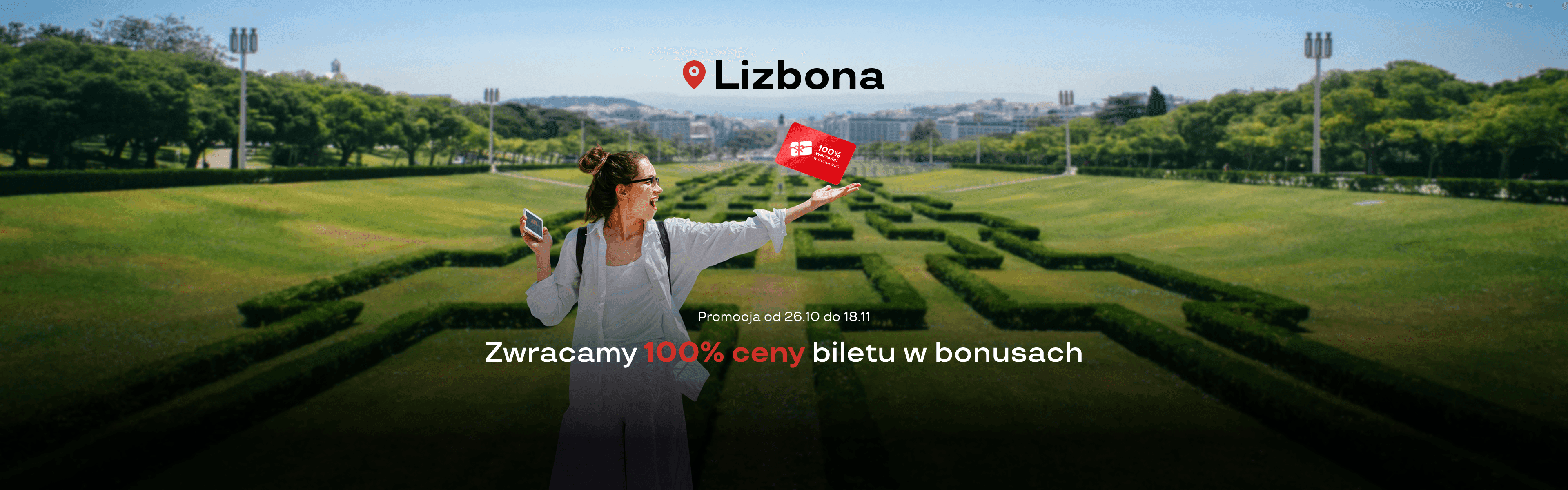 cashback 100% Lizbona